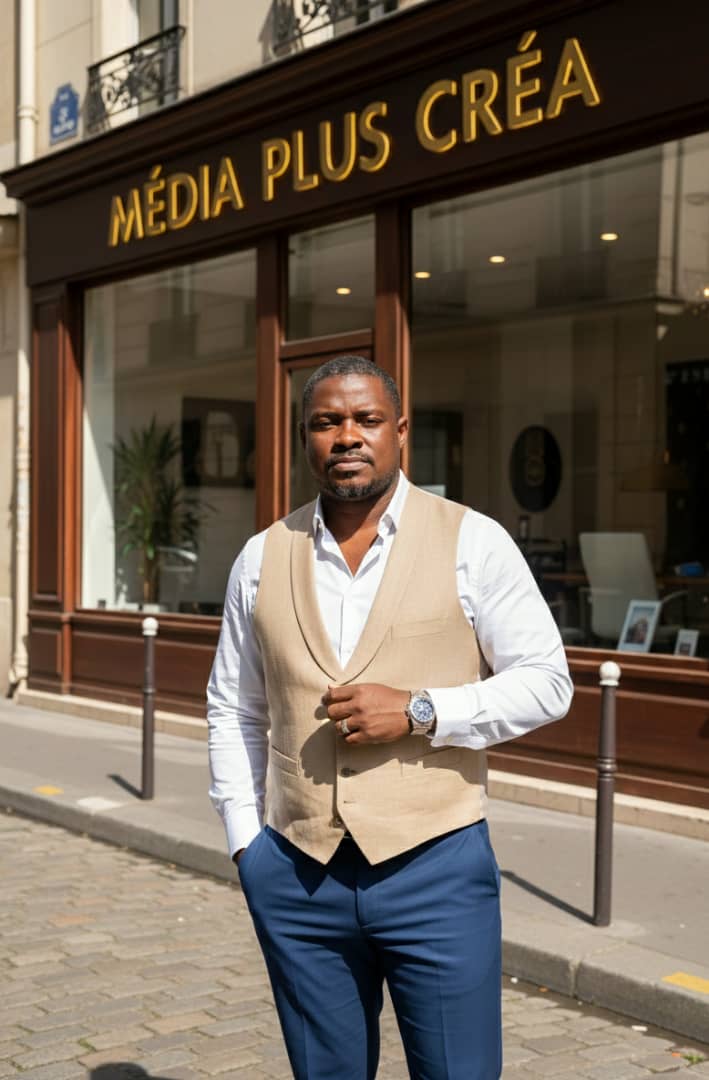 Ninsemouh Cesar Gbeo - Fondateur de Média Plus Créa